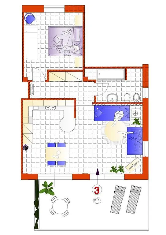 Hotel apartamentowy Residence Villa Al Lido Brenzone sul Garda Włochy